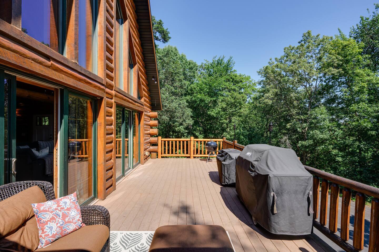 The deck
